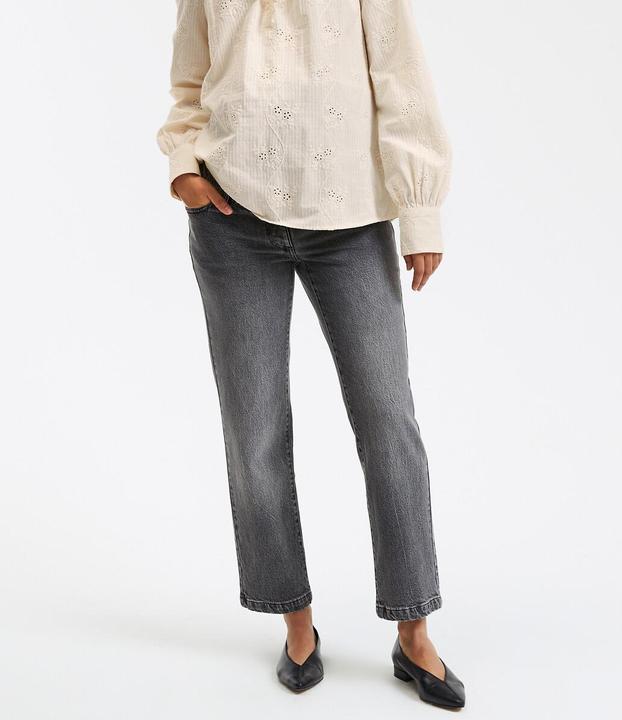 La Redoute Collections Gerade Umstandsjeans mit hohem Dehneinsatz am Bund (M)
