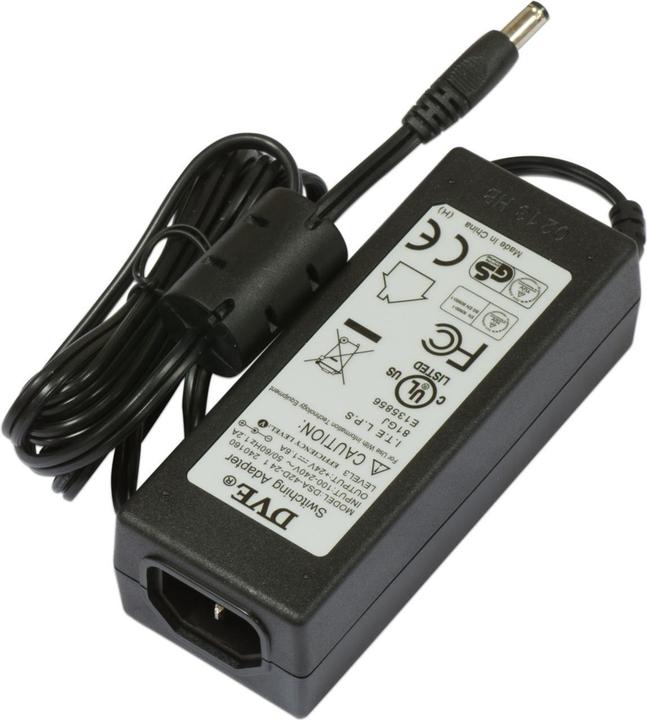 Produktbild MikroTik 24HPOW - Netzteil 24 V, 2.5 A inkl. Netzstecker