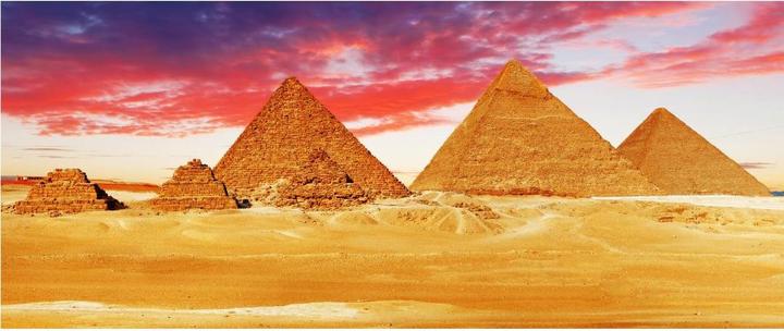 Actual product image Trenddeko The Pyramids of Giza (432 x 300 cm)
