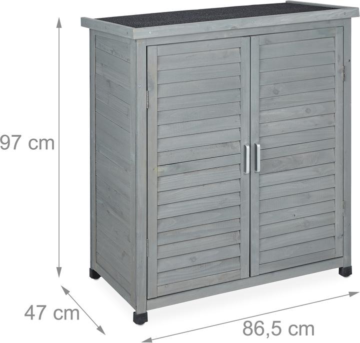 Produktbild Relaxdays Gartenschrank