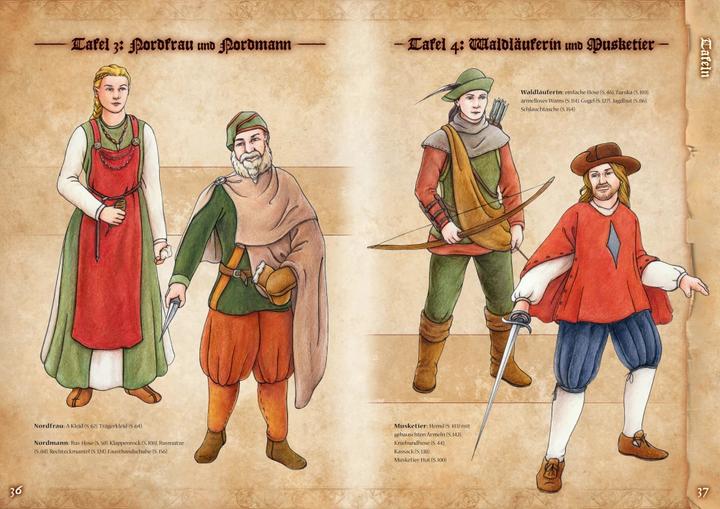 Produktbild Das Larp-Gewandungsbuch (Deutsch, Robert Albrecht, 2016)