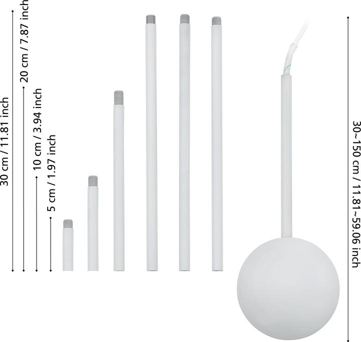 Produktbild EGLO Extention (Kabelkanal, 157 cm)