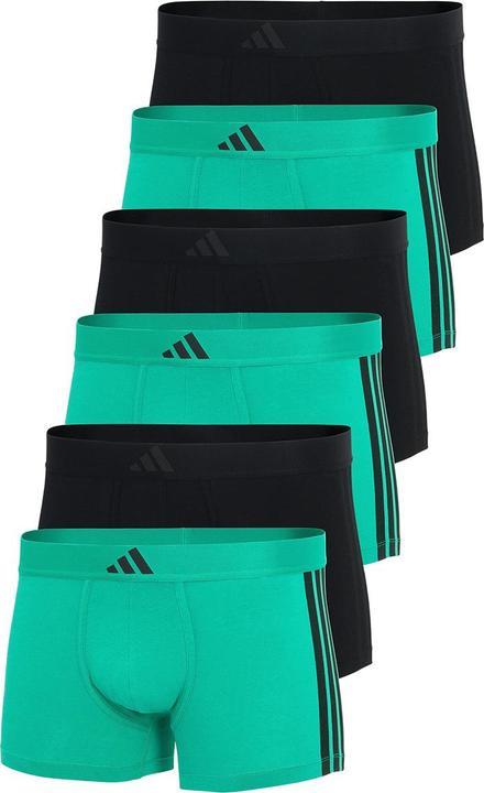 Produktbild adidas 6er Pack Active Flex Cotton 3 Stripes Retro Short / Pant (L, 6er Pack)
