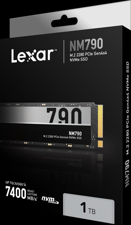 Image du produit Lexar NM790 (1000 Go, M.2 2280)