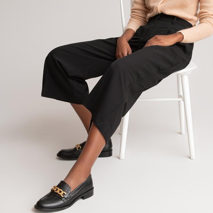 Produktbild La Redoute Collections Weite Bundfaltenhose (34)