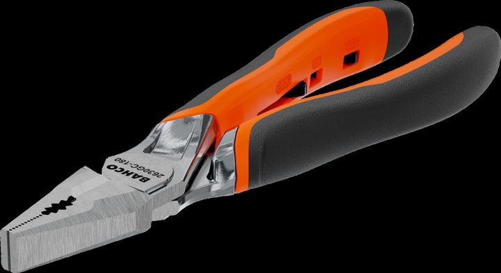 Image du produit Bahco Pince combinée renforcée, pince HD chromée 180 mm, (2630GC-180IP) (180 mm)