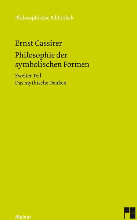 Produktbild Philosophie der symbolischen Formen (Deutsch, Ernst Cassirer, 2010)