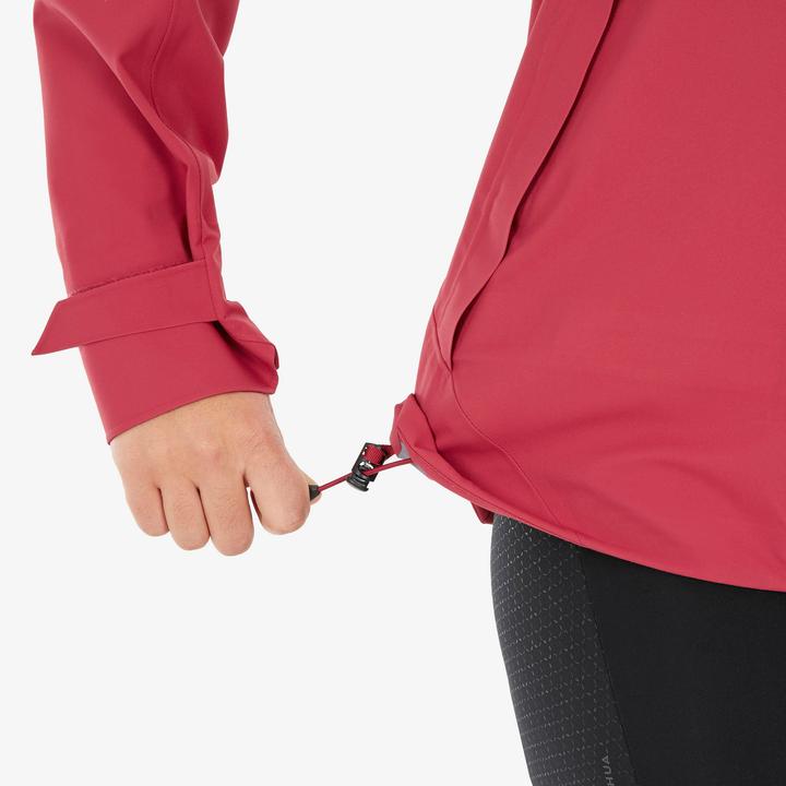 Actual product image Quechua Women's hiking jacket waterproof mountain hiking - MH500 pink (XXL)