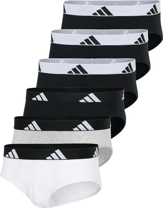 Actual product image adidas Pack of 6 Active Flex Cotton Briefs / Underpants (M, pack of 6)