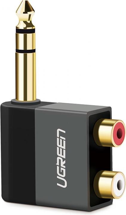 Produktbild Ugreen 6.3m Kopfhörer Klinke auf Cinch RCA Stereo Adapter
