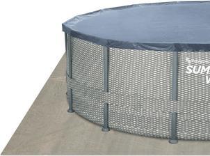 Summer Waves Pool Natural Rattan Elite Frame 488 X 122 Cm
