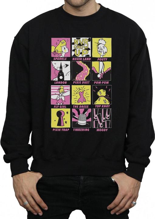 Image du produit Disney - Sweat TINKERBELL SQUARES - Homme (L)