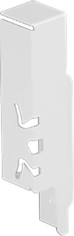 Hettich Rückwandverbinder ArciTech, weiss (30 Stk.)
