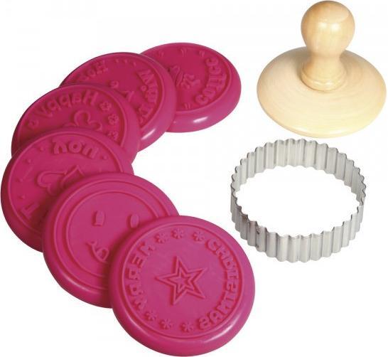 Immagine prodotto Rayher Set di timbri Biscuit, 8 pezzi.