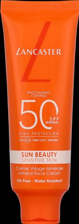 Produktbild Lancaster Sun Beauty Mineral Face Crème Sun Protection Factor 50 (Sonnencreme Gesicht, SPF 50, 50 ml)