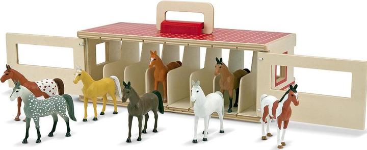 Image du produit Melissa & Doug Écurie pour petits chevaux