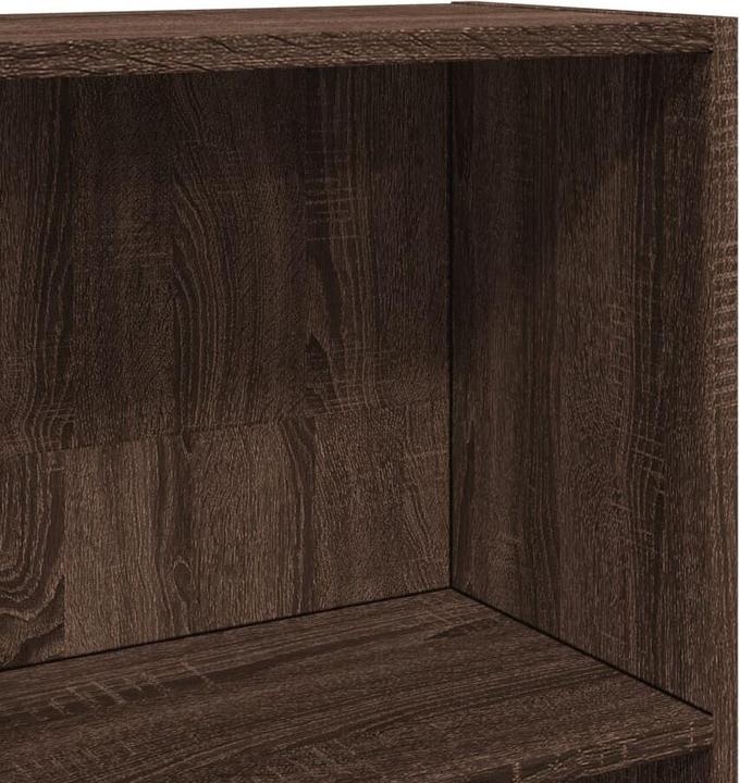 Image du produit VidaXL Bücherregal Regal Standregal Büroregal Aktenregal Braun Eichen-Optik (60 x 24 x 143 cm)