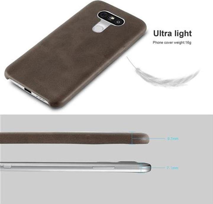 Produktbild Cadorabo Hard Cover Kunstleder mit Struktur (LG G5)