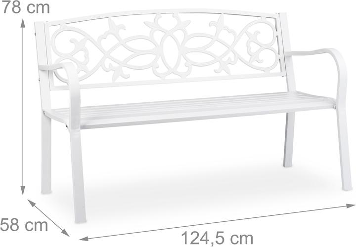 Image du produit Relaxdays Banc-de-jardin