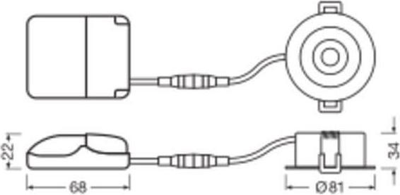 Produktbild Ledvance LED-Einbaustrahler (300 lm)