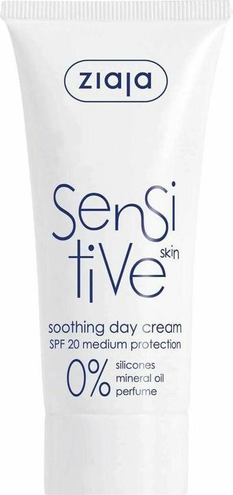 Image du produit Ziaja Crème de Jour Apaisante SPF 20 Sensitive E 50 Ml (50 ml, Crème de jour, SPF 20)