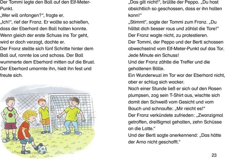Actual product image New soccer stories from Franz (Christine Nöstlinger, German)