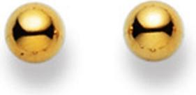 Produktbild Muau Stud earrings yellow gold 750, 4mm (750/18K Gelbgold)
