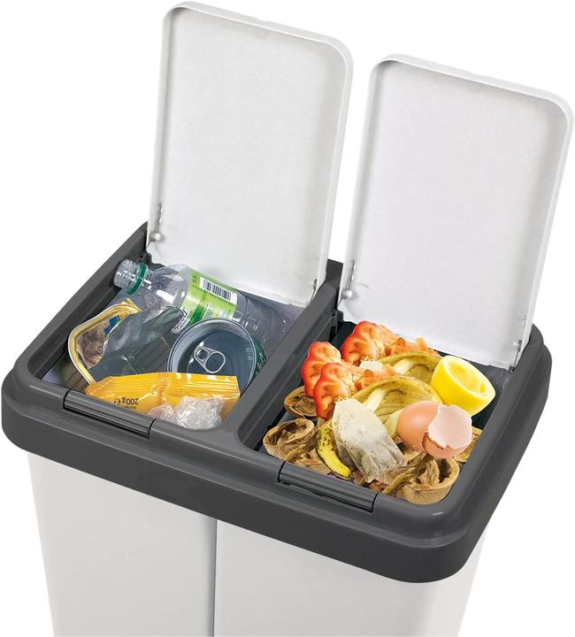 Actual product image Alpfa Duo Bin White (2x 25L) (30 l)