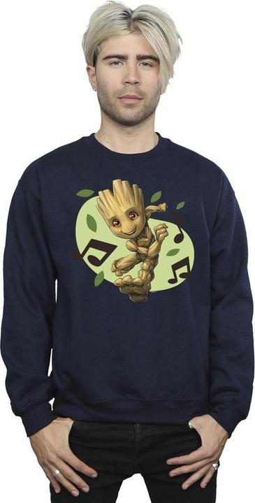 Produktbild Guardians Of The Galaxy Groot Musical Notes Sweatshirt (XXL)