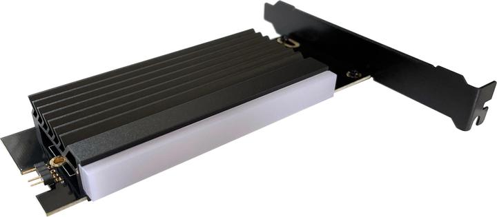 Actual product image LC-Power PCI Express card LC-PCI-M2-NVME-ARGB