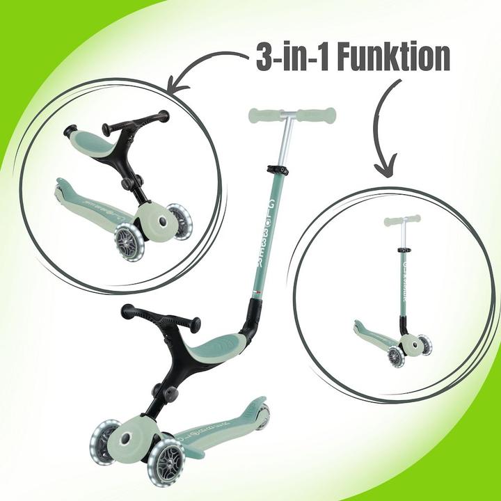 Produktbild Globber Go-Up Active Lights 3-in-1 Kinderfahrzeug