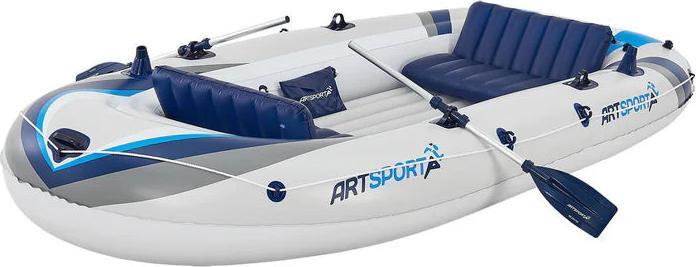 Produktbild Juskys Schlauchboot mit zwei Sitzbänken (322 cm, 4 Pers.)