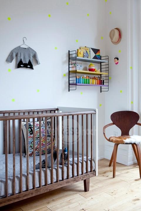 Image du produit Oeuf NYC Lit à barreaux Rhea, Noyer (140x70 cm) (140 x 70 cm)