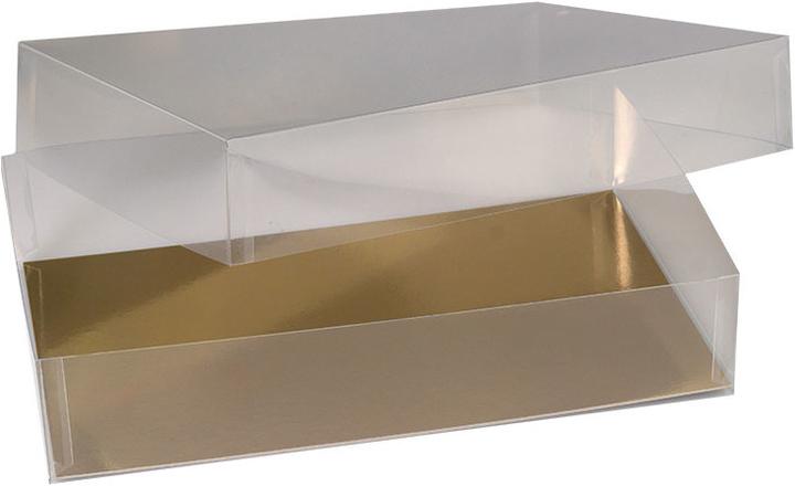 Actual product image miniSchoggi Macaron & Guetzli packaging transparent (Gift box, 1 x)