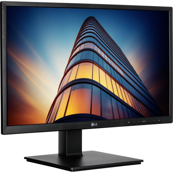 Actual product image LG 24" 24BK55YT-B FHD DVI DP HDMI USB IPS 16:9 black (1920 x 1080 pixels, 23.80")