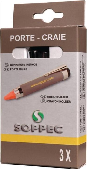 Immagine prodotto Soppec Portagessetti per gessetti tondi/angolari lunghezza 120 mm