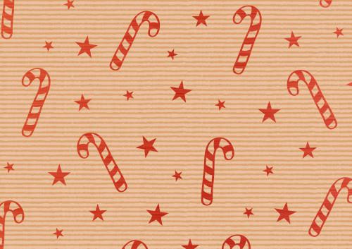 Produktbild Susy Card Xmas Zuckerstangen (Geschenkpapier, 1 x)