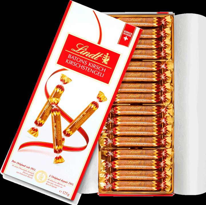 Actual product image Lindt Kirschstengeli (125 g)