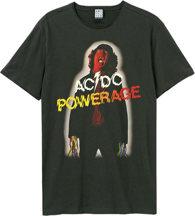Actual product image Amplified Unisex Adult Powerage AC/DC T-Shirt (XXL)