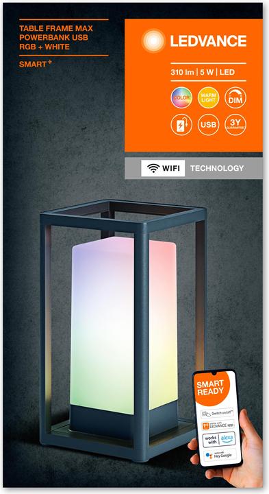 Produktbild Ledvance Smart+ Table Frame Maxi Multicolor (310 lm, IP44)
