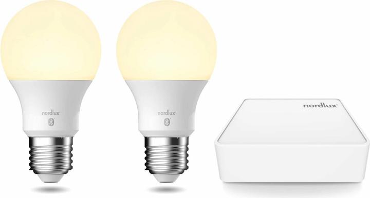 Produktbild Nordlux Starterset E27 Smart Light (E27, 7 W, 900 lm, 6 x, E)