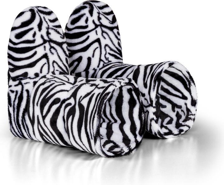 Produktbild Normani Körnerpantoffeln für die Mikrowelle Zebra (39)