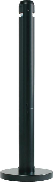 Rubbermaid Aluminium Aschenbecher 1000 Schwarz, Stehend x 1.08m x 324mm