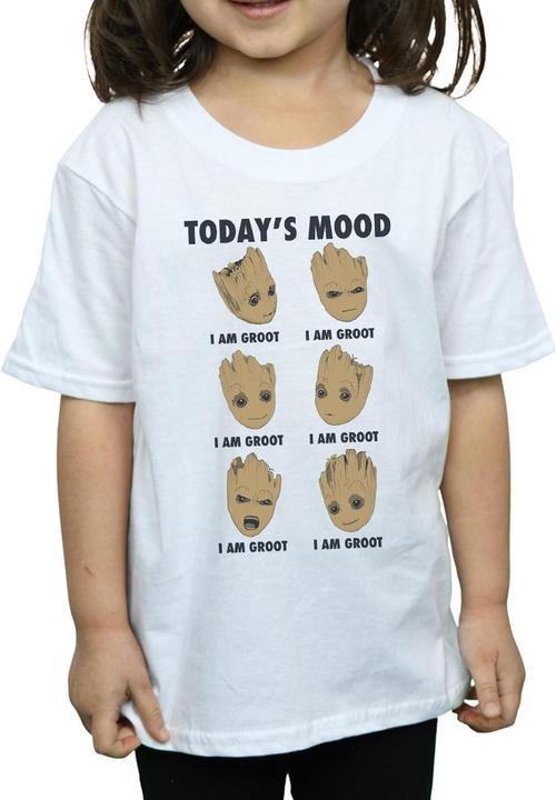 Image du produit Guardians of the Galaxy T-shirt en coton pour filles "Today's Mood Baby Groot (152, 158)