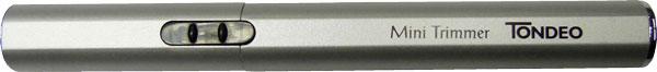 Actual product image Tondeo Mini hair trimmer silver