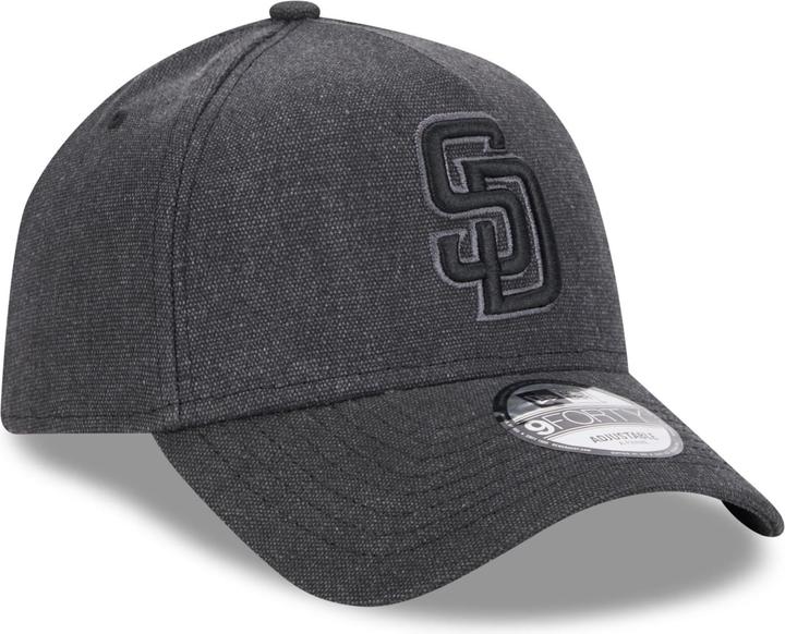 New Era A-Frame Trucker Leinen Cap San Diego Padres schwarz (One Size)
