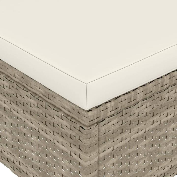 Actual product image VidaXL Gartenstuhl und Hocker