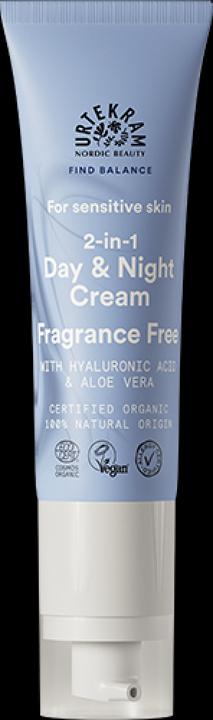 Image du produit Urtekram Crème de jour et de nuit Sensitive 50 ml (50 ml, Crème 24h)