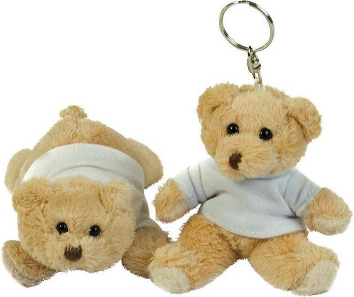 Actual product image Mumbles Binx Bear fridge magnet key ring