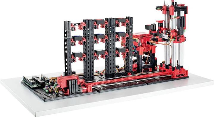 Produktbild Fischertechnik Automatisiertes Hochregallager 24V Simulationsmodell 24V
